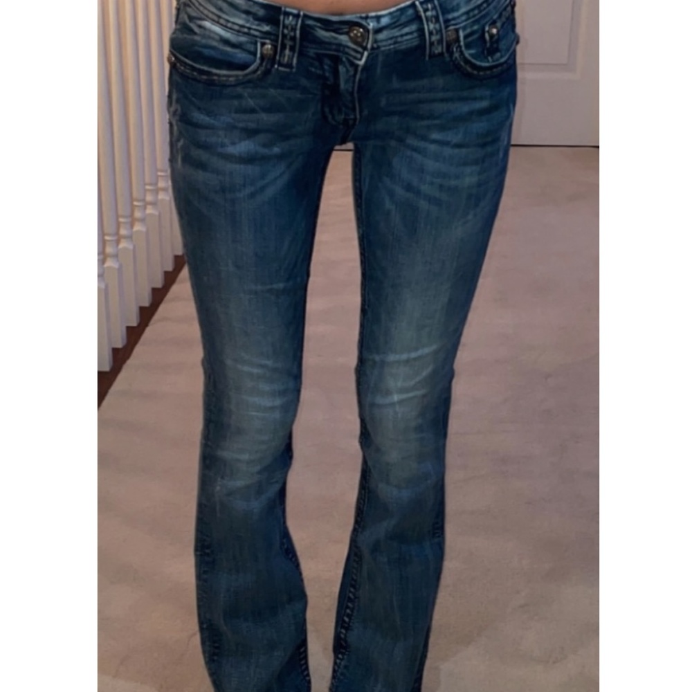 Miss Me Mid-Rise Boot Cut Jeans Size 27